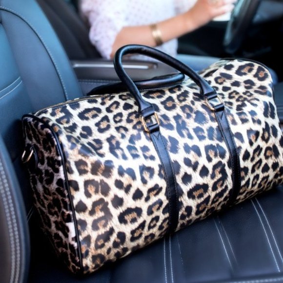 New Leopard Weekend Bag - Picture 2 of 3